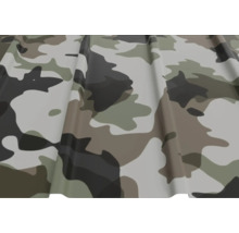 Tôle profilée avec motif de camouflage pour toit et mur