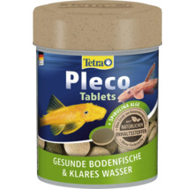 Tetra Pleco Tablets, nourriture pour poissons de fond en tablettes avec algues spiruline et ingrédients naturels.