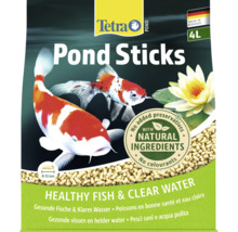 Nourriture pour poissons de bassin Tetra Pond Sticks pour poissons sains et eau claire, 4 litres, taille des granulés 8 à 12 millimètres.