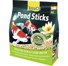 Nourriture Tetra Pond Sticks, 4 litres, pour des poissons sains et une eau claire, ingrédients naturels, fabriquée en Allemagne.