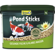 Nourriture pour poissons de bassin Tetra Pond Sticks, 7 litres, avec ingrédients naturels pour des poissons sains et une eau claire.