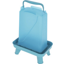Abreuvoir pour volaille en plastique avec poignée et pieds