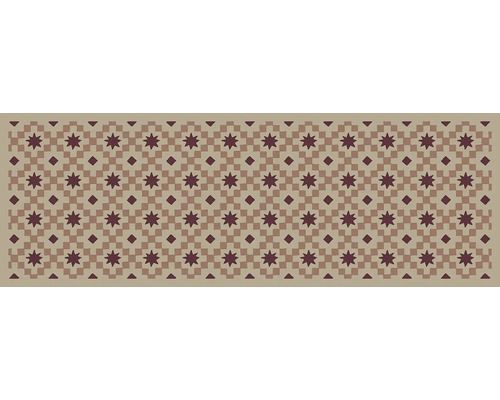 Geometrisches Muster mit Sternen und Rautenmotiven