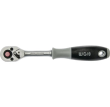 Cliquet réversible WGB en chrome-vanadium avec poignée ergonomique et levier de changement de direction.