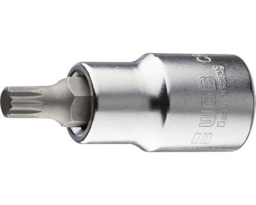 WGB Vielzahn-Schraubendrehereinsatz aus Chrom-Vanadium-Stahl.