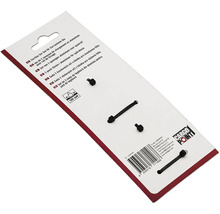 Arrière de l'emballage du jeu de 2 anneaux de chargement Cargo Point pour rails en aluminium, avec une capacité de 500 décanewtons.