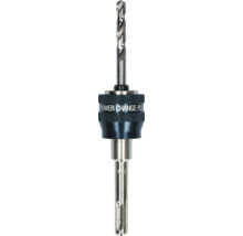 Bosch adaptateur Power Change Plus avec foret de centrage en métal pour scies-cloches.