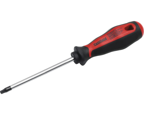 Tournevis Torx Pattfield avec poignée ergonomique et lame en acier.