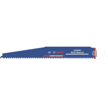 Lame de scie sabre Bosch Expert Multi Material, Carbide Technology, 225 millimètres, 6 à 8 dents par pouce.