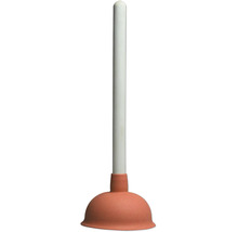 Ventouse avec manche en bois pour le nettoyage des canalisations