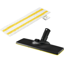 Suceur de sol Kärcher EasyFix avec serpillière en microfibres pour nettoyeur vapeur