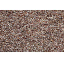 Moquette bouclée chinée marron beige