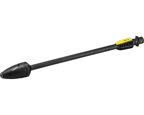 Lance de projection rotative Kärcher pour nettoyeur haute pression en plastique noir.