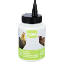 Poudre de diatomée Kerbl Hobbyfarming 100 grammes, terre de diatomée pour poules en flacon doseur.