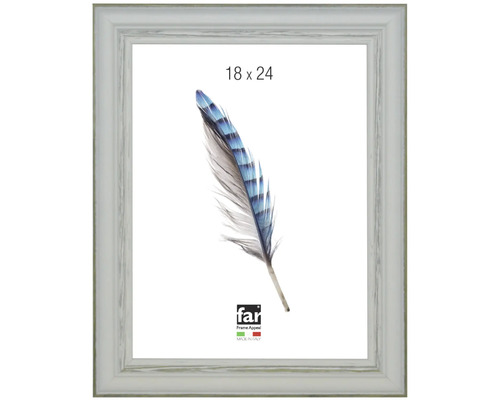 Bilderrahmen im Vintage-Stil, Shabby Chic, 18 mal 24 Zentimeter.