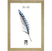 Cadre photo aspect bois, format 35 par 50 centimètres, far Frame Appeal Logo.