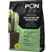 Substrat spécial Lechuza-Pon pour cactus et plantes grasses, sans tourbe, non fertilisé, évite l'excès d'eau et les moucherons.