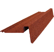 Faitière pour bardeaux bitumés avec surface granulée