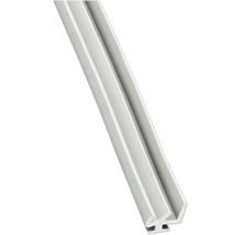 Aluminium-Profilschiene mit Längsnut für die Montage.