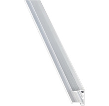 Profilé en aluminium pour rubans LED, profilé de montage en métal.