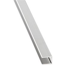 U-Profil aus Aluminium für Montage und Kantenschutz.