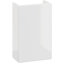 Gästewaschbecken mit Unterschrank APOLLO BxHxT 40 x 68 x 22 cm Frontfarbe weiss glanz