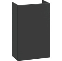 Gästewaschbecken mit Unterschrank APOLLO BxHxT 40 x 68 x 22 cm Frontfarbe anthrazit