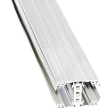Aluminiumprofil mit Längsrillen