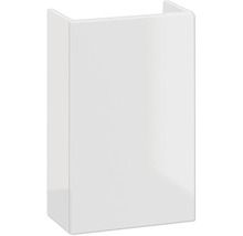 Gästebad-Set 3-teilig APOLLO BxHxT 40 x 68 x 22 cm Frontfarbe weiss glanz
