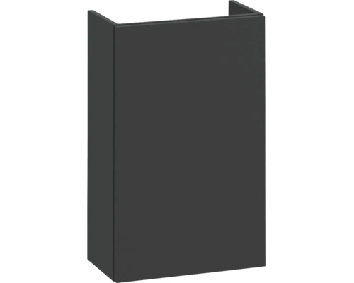Gästebad-Set 3-teilig APOLLO BxHxT 40 x 68 x 22 cm Frontfarbe anthrazit