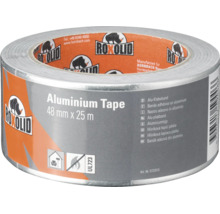 Roxolid Aluminium-Klebeband, 48 Millimeter mal 25 Meter, hitzebeständig und für den Innenbereich geeignet.