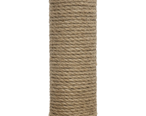 Sisalstamm für Kratzbäume, umwickelt mit robustem Naturfaserseil.