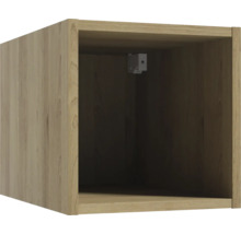 Würfelregal BxHxT 30 x 30 x 44 cm trüffel buche