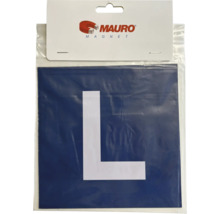 Magnetisches Lernfahrschild mit weissem L auf blauem Grund von Mauro Magnet.