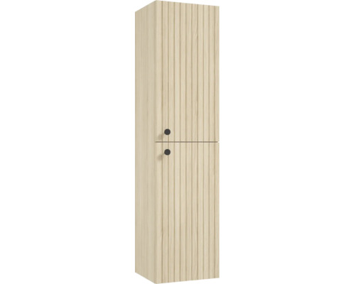 Hochschrank RIETTI BxHxT 35 x 140 x 32 cm Frontfarbe vicenza eiche