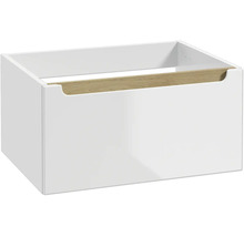 Unterschrank für Waschtischplatte STILLA BxHxT 60 x 30 x 45 cm Frontfarbe weiss glanz