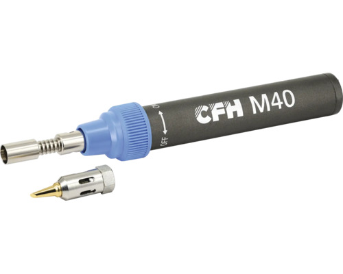 Fer à souder à gaz CFH M40 avec panne de soudage interchangeable