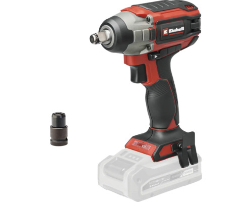 Einhell Akku-Schlagschrauber Professional mit bürstenlosem Motor, Gürtelclip und Bit-Adapter, 18 Volt Power X-Change System.