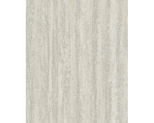 Papier peint intissé texturé avec motif vertical et aspect vieilli.