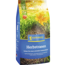 Kiepenkerl Herbstrasen Rasensamen für circa 50 Quadratmeter, schnellkeimend bei kühlen Temperaturen zum Schließen von Lücken im Herbst.