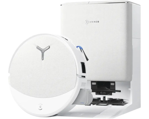 Ecovacs Saugroboter mit automatischer Absaugstation