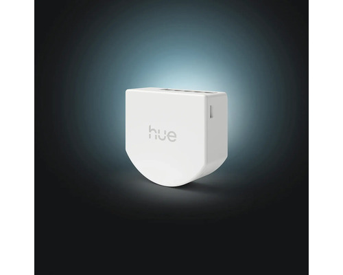 Module d'interrupteur mural Philips Hue pour un éclairage connecté.