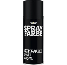 Peinture en bombe Easy Spray, noir mat, 400 millilitres
