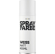Peinture en aérosol Easy Spray blanc mat 400 millilitres