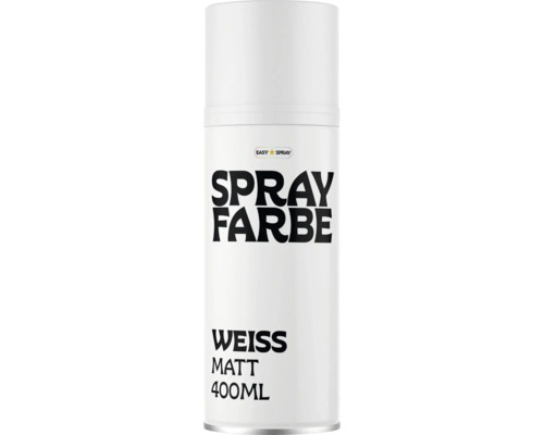 Peinture en aérosol Easy Spray blanc mat 400 millilitres