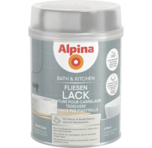 Alpina peinture pour carrelage Bath et Kitchen pour carrelage mural et de sol dans la teinte North Sea aspect satiné, sans primaire, adhérence extrême.