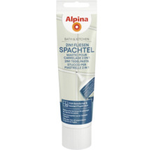 Mastic pour carrelage Alpina 2 en 1 pour salle de bain et cuisine en tube pour reboucher les trous de perçage et réparer les joints.