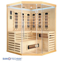 Infrarotkabine Sanotechnik Deluxe 150x150x200 cm