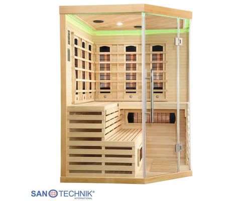 Infrarotkabine Sanotechnik Deluxe 150x150x200 cm