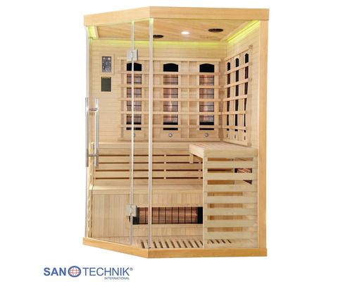 Infrarotkabine Sanotechnik Deluxe 150x150x200 cm